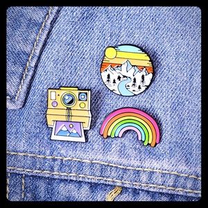 Great outdoors Enamel Pins